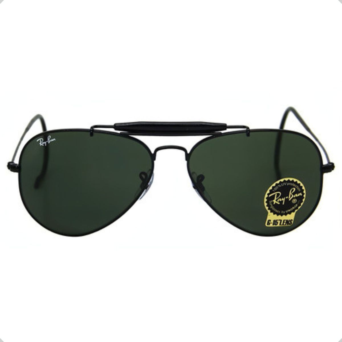 Lente Ray-ban G15 - as lentes verdes que protegem os olhos